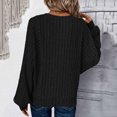 thumbnail image 3 of zbxnLI Womens Plus Size Sweaters Long Sleeve Tunic Tops Crewneck Causal Blouses Pullover Shirts for Ladies, 3 of 7