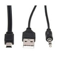 thumbnail image 2 of 3.5mm Aux Usb2.0 Male Mini 5 Pin Usb Portable Speaker Audio Cable, 2 of 5