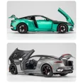 thumbnail image 5 of 1:22 Aston Martin DBS Voiture de Sport Haute Simulation Voiture Moulée sous Pression Modèle en Alliage de Métal Modèle de Voiture Avancé Objets de Collection Rouge, 5 of 5
