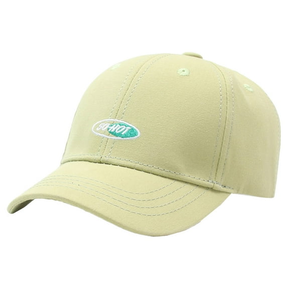 49-52cm hat circumference adjustable spring and summer baseball caps boys and girls sun hats kids sunscreen hats - Light green
