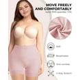 thumbnail image 5 of GZhLonKiMa Slip Shorts for Under Dresses Women, Mid Waist Seamless Anti Chafing Shorts, Spandex Biker Shorts Boyshort Underwear, 5 of 7