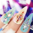 thumbnail image 4 of Diamantes De Imitación 24 Rejillas De Resina Plana Para Uñas, 3500 Piezas De Uñas Para Uñas Acrílicas, Manicura, Decoraciones De Uñas DIY, 4 of 8