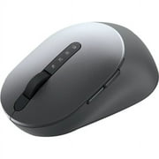 Dell KM7120W Keyboard & Mouse - Scissors Wireless Bluetooth/RF 2.40 GHz Keyboard - Titan Gray - Wireless Bluetooth/RF Mouse - Optical - 1600 dpi - Titan Gray - Volume Up, Volume Down, Multimedia, S...