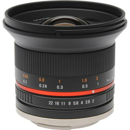 Rokinon 12mm F2.0 NCS CS Ultra Wide Angle Lens Sony E-Mount (NEX) (Black)  (Best Lens For Nex 7)