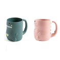 thumbnail image 1 of Taza de baño para cepillo de dientes, vaso para baño, tazas de agua y leche para el hogar, enjuague bucal creativo, taza para hacer gárgaras, 2 uds., 1 of 5