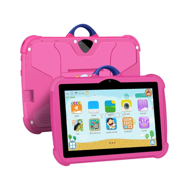 Oefntac Économies Tablette pour Enfants Android 7 Pouces WIFI Bluetooth