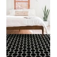 thumbnail image 3 of Jill Zarin Uptown Collection Area Rug - Metropolitan (6' 1" x 9' Rectangle Black/Ivory), 3 of 6
