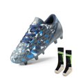 thumbnail image 1 of Tacos de Fútbol Juveniles DREAM PAIRS Talla 12.5 Gris Oscuro Azul, 1 of 5
