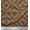 Tawny Brown, variant on Soimoi Silk Fabric Geometric Check Printed Fabric 1 Yard 42 Inch Wide