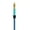 Blue, variant on Naierhg 3.5mm Male to Male AUX Car Audio Recording Cable Colorful Braided Wire Metal Silver