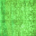 thumbnail image 1 of Ahgly Company Indoor Square Abstract Green Modern Area Rugs, 3' Square, 1 of 4