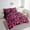Black Pink, variant on Erosebridal Pink Bowknot Bedding Twin Size, Cute Princess Bed in a Bag Twin size, Bow Tie Decor, Reversible 7 Pieces
