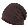 thumbnail image 1 of CSChome Spring Fall Skull Beanie Spring Fall Skull Beanie Baggy Unisex Solid Color Elastic Thin Protective Street Dance Brimless Running Hat Headwear, 1 of 6