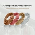 thumbnail image 2 of huanledash Scooter Winding Tube Waterproof Free Cutting Vibrant Color 6mm/1m Electric Scooter Line Protector Spiral Pipe for, 2 of 8