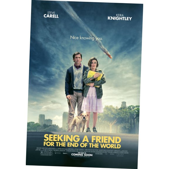 Seeking A Friend For The End Of The World Movie Poster 16x24 Multi-Color Square Adults Best Posters