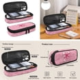 thumbnail image 6 of Bulopur Pink Bow Print Kids Backpack Set 4 Pcs Sweet Girly Lightweight Kids School Bag with Lunch Bag, Pencil Case and Water Bottle Cover for Little Girls, 6 of 7