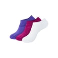thumbnail image 4 of Hanes Women's No Show Socks, Moves, 3-Pack, Size 5-9, 4 of 7