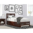thumbnail image 2 of AFI Tahoe Wood Twin XL Bed w/ Footboard and Twin XL Trundle in Walnut, 2 of 6