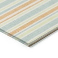 thumbnail image 4 of Addison Rugs Chantille Indoor/Outdoor Transitional Stripes Orange Washable Rectangle Rug, 1'8" x 2'6", 4 of 6