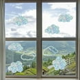thumbnail image 6 of Plastic 1 set Waterproof PVC Colored Laser Stained Window Film Static Stickers Rainbow Prism Electrostatic Window Decals Cloud 330x830mm, 6 of 7