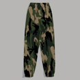 thumbnail image 3 of Womens Pants plus Size Business Casual Pants for Women 2x Women Long Solid Color Print Adjustable Elastic Drawstring Toe Adult Female Clothes AG Size S, 3 of 6