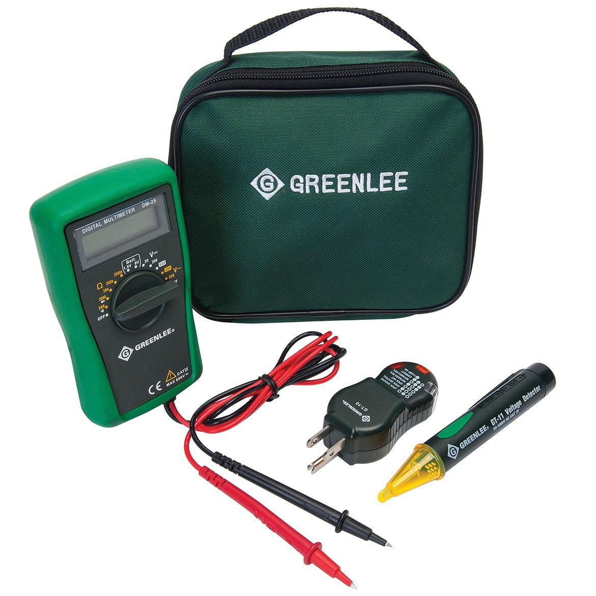 Greenlee TK30A Basic Measurement/Voltage Detector/Circuit Tester Electrical Kit