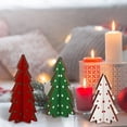 thumbnail image 2 of Decoración navideña 3 piezas Mesa de madera Árbol de Navidad Árbol de Navidad rústico Casa de campo Centro de mesa de Navidad de madera para mesa Mesa pequeña Árboles de Navidad Bandeja escalonada, 2 of 5