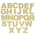 thumbnail image 1 of 1 Set, 8 Inch X 1/4 Inch "A - Z" Wood Letters In The Arial Font For Art & Craft Project, Made in USA, 1 of 1