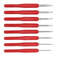 thumbnail image 2 of Loewten Crochet Needle, Non-slip Practical Crochet Hooks Multiple Colors For DIY Crafts For Family Mother, Grandmother For Crocheting For Friend, 2 of 8