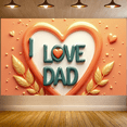 thumbnail image 7 of Sentimental Design Happy Father's Day Decorative Banner for Father's Day Celebration Family Gathering Home Decoration, 7 of 7