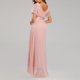 thumbnail image 3 of WILLBEST Vestidos de Dama, Vestido de Fiesta de Gasa sin Tirantes para Mujer, Vestido de Dama de Honor con Volantes de Línea A, Vestido de Noche Formal, Vestidos de Boda Extra Grande, 3 of 3
