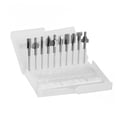 thumbnail image 1 of Eigraketly 10 Uds brocas de fresado de alta velocidad fresado de madera Kit de herramientas rotativas de vástago de 1/8 pulgadas herramienta de Herramientas manuales y eléctricas, 1 of 6