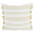 thumbnail image 2 of Yellow and White Soft Stripes Throw Pillow, 2 of 3