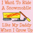 thumbnail image 2 of CafePress - A Snowmobile Like Daddy Infant Bodysuit - Baby Light Bodysuit, Size Newborn - 24 Months, 2 of 4