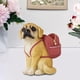 thumbnail image 5 of Estatua de perro perfecl figura de juguete de resina organizador de caja de dinero decoración moderna Rojo, 5 of 8