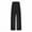 Black, variant on SonxaHe Little Girls Pants Elastic Waist Loose Jogger Cargo Pants with Pockets Kids Casual Active Sweatpants Black,Sized 5-6
