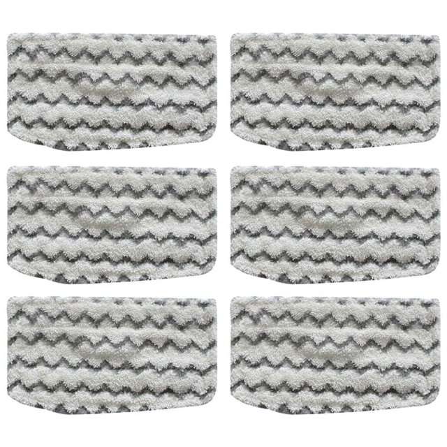 6 piezas de paño de limpieza para mopa a vapor, almohadilla para mopa, accesorios lavables adecuados para Shark M11 D11 D01 M01 P2