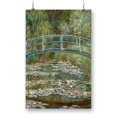 thumbnail image 1 of Bridge Over A Pond Poster - Claude O. Monet Designs,, 1 of 3