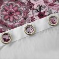 thumbnail image 4 of Homewish Bohemian Mandala Black Out Curtains For Female Teens Girls,Traditional Floral Flower Curtains Pack of 2 (42x63 Each),Retro Vintage Bedroom Curtains,Breathable Home Decor, 4 of 6