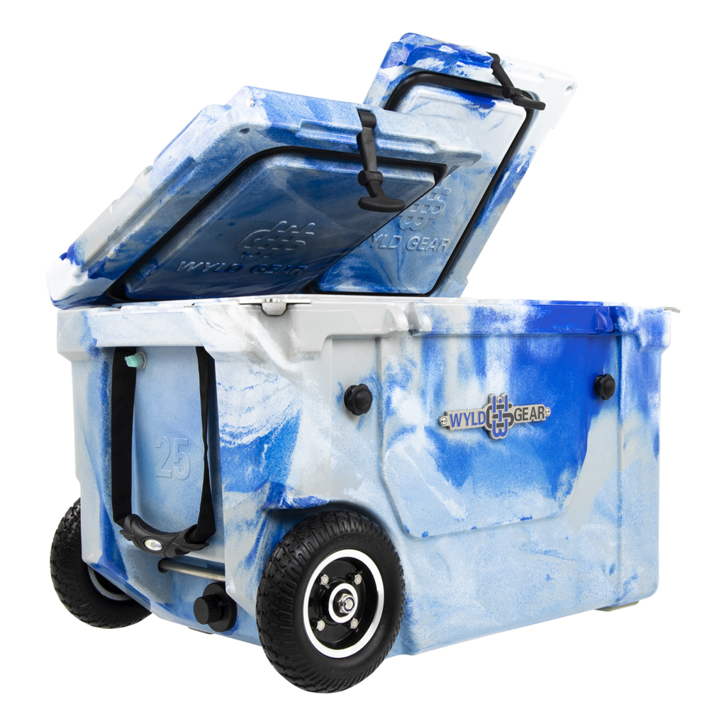 WYLD HC5017M 50 Qt. Dual Compartment Insulated Cooler w/ Wheels