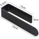 thumbnail image 2 of 23cm Bathroom Towel Rack Black Self-adhesive Stainless Steel Towel Rack No Drilling for Kitchen, 2 of 5