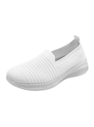 Women'S White Slip On Shoes