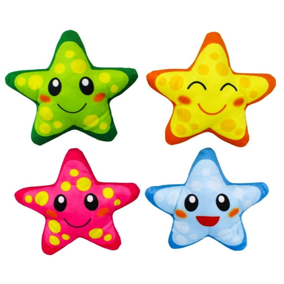 6.5" Plush Starfish - Assorted (Each)