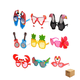 thumbnail image 1 of 9 Lentes Para Fiestas Hawaianos Tropical Belug,  Multicolor, 1 of 5