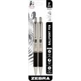thumbnail image 1 of WWS-F-402 Stylo à Bille Rétractable, 0.7mm, Noir 2 Pack (29212), 1 of 4