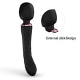 thumbnail image 5 of MLSICE 10 Vibration modes doulble ended female vibrator ,usb rechargeable daily life waterproof soft silicone vibrator with dual motors for women couple - Black, 5 of 6