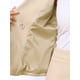 thumbnail image 5 of Conjunto de traje de 2 piezas Inspire Chic para mujeres, con manga larga, solapa de muesca, traje formal de oficina con falda, talla XL, color caqui, 5 of 6