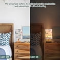 thumbnail image 5 of Desk Lamp Bedside Lamp 5.12x9.7In LED Lamp With USB Charging Interface For Bedroom Living Room Office Study Stylish Decoration Blue Sailing Lighthouse, 5 of 7