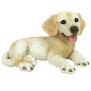 Design Toscano Yellow Labrador Puppy Dog Statue