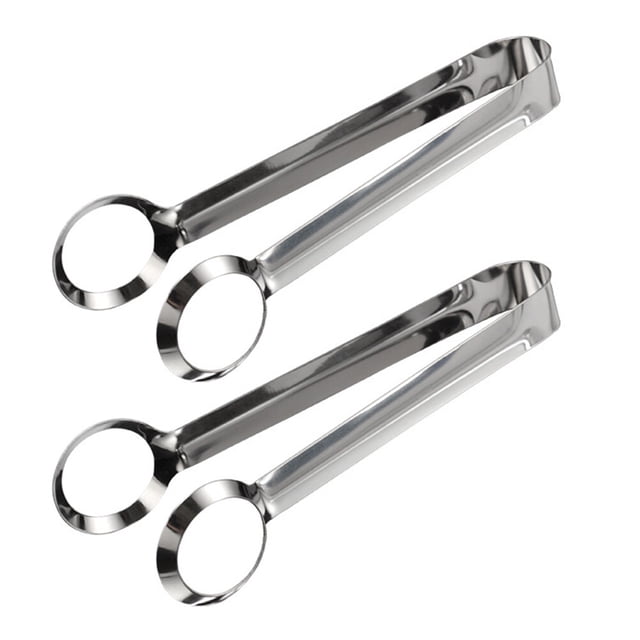 SWETRACE 2Ud Clip Para Huevos De Acero Inoxidable Plateado Pinzas Prácticas Para Cocina Y Servir